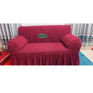 Sofa Cover Red maroon