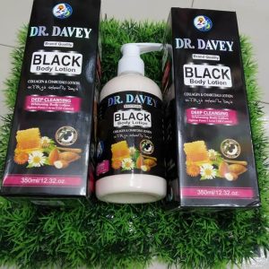 dr davey black body lotion